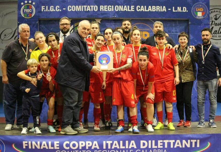 sporting catanzaro lido-femminile-coppa italia-futsal