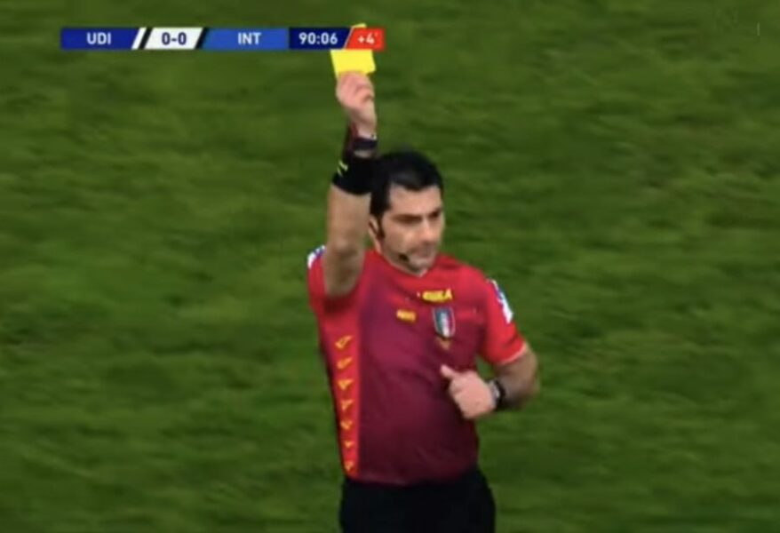 arbitro maresca di napoli inter udinese