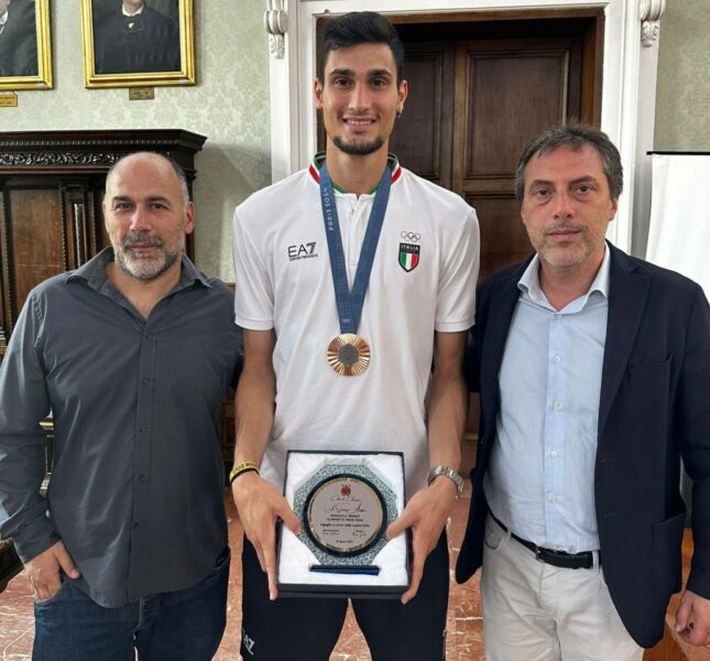 belcaro simone alessio sindaco fiorita taekwondo palazzo de nobili comune