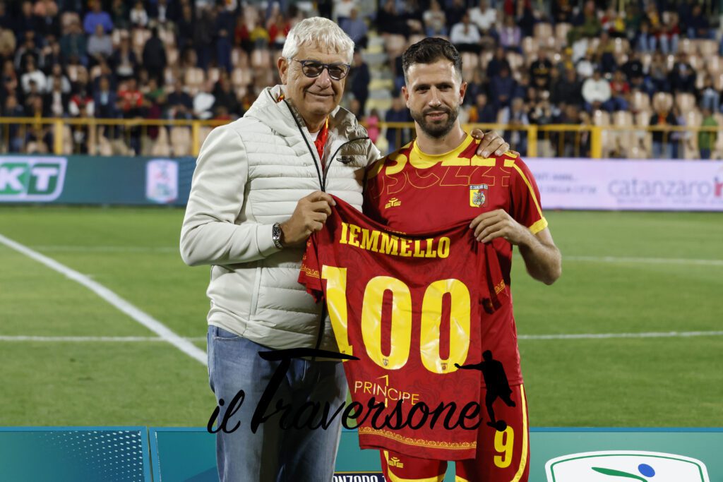 maglia 100 partite Iemmello